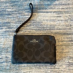 Coach wristlet black brand new
